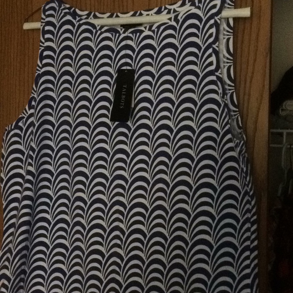 Talbots Sleeveless Top
NWT